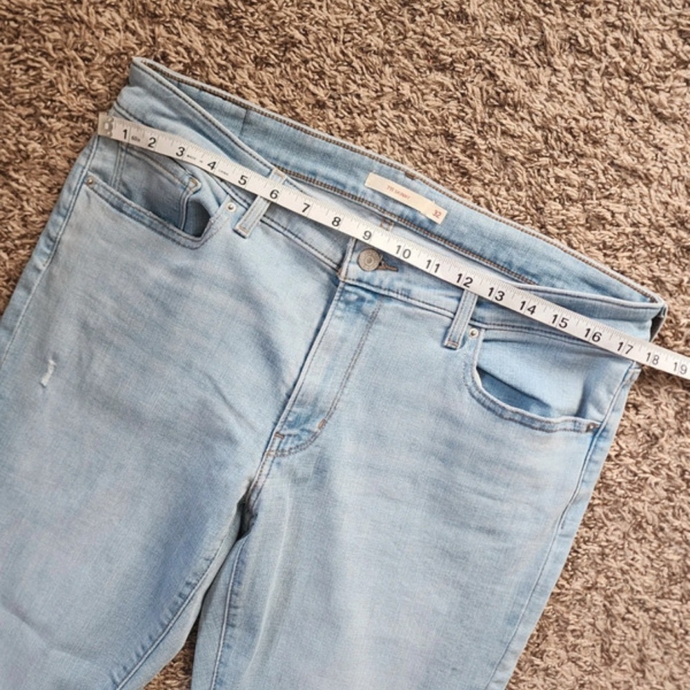 Levi’s 711™ Skinny Jeans for Women - Size 32, Light Blue - Picture 4 of 8